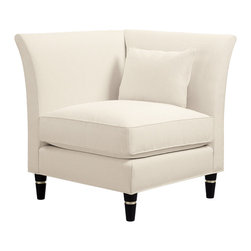 Jacques Garcia Collection - Vicomtesse Corner Chair - Living Room Chairs