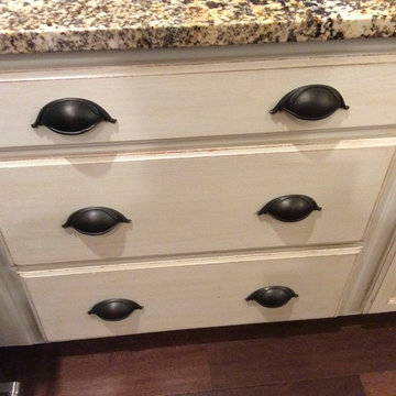 Specialty Painted Kitchen Cabinets