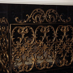 Wrought Iron Fireplace Screens - Products