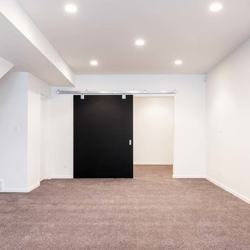 Industrial Style Barn Door