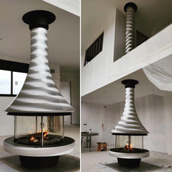 Une belle r&eacute;alisation de notre &eacute;quipe. - Indoor Fireplaces