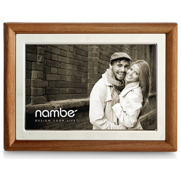 Nambe Hayden Acacia Wood Picture Frame - 4" x 6"
