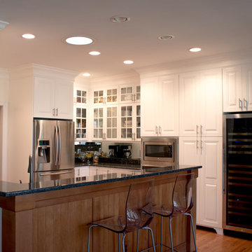 All White Cabinetry for Kitchen & Bath