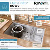 Ruvati RVH7300 Undermount 16 Gauge 30" Kitchen Sink Single Bowl