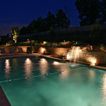 Backyard Lighting St Louis Style!
