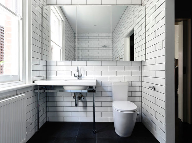 Современный Ванная комната by Preston Lane