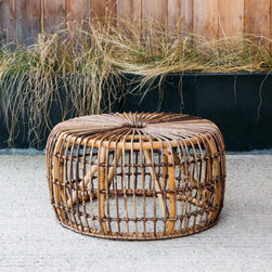 Nabil French Wicker Coffee Table - Outdoor Coffee Tables