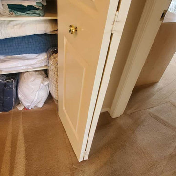 Carpet Cleaning a House Which Has Not Been Steam Cleaned for 8 Years Located in