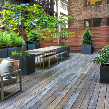 Midtown Manhattan Roof Terrace