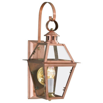 Norwell Lighting 2253-CO-CL Olde Colony - 1 Light Outdoor Wall Mount In Traditio