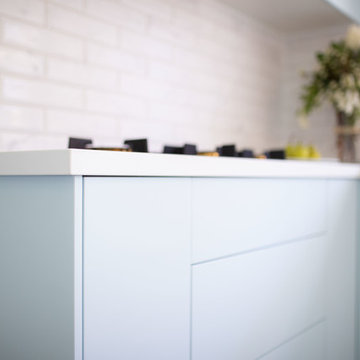 Tiffany Blue Kitchen