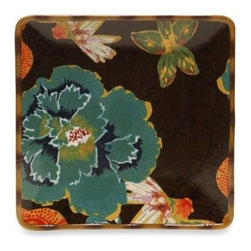 Tracy Porter - Tracy Porter Poetic Wanderlust Rose Boheme Eden Ranch Square Platter - Serving Dishes And Platters