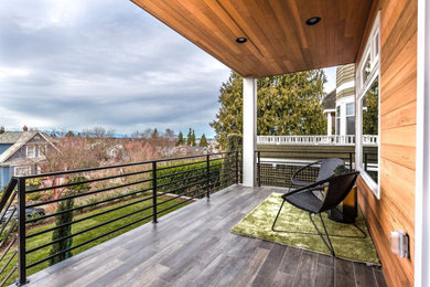 Inspiration for a porch remodel in Seattle