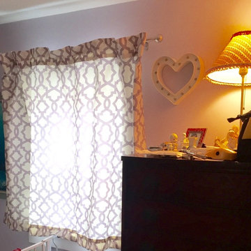 Curtains for a Teenager's Bedroom in the Hudson Valley