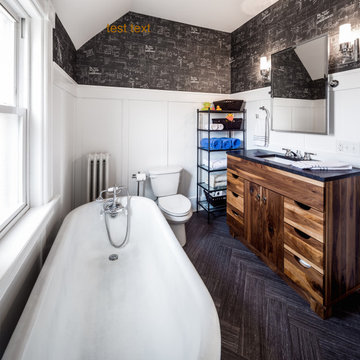 Victorian Modern Fusion Bathroom Remodel