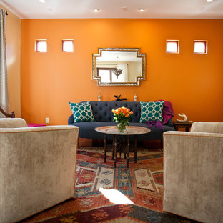 This is an example of a mediterranean living room in San Francisco.