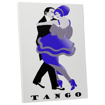 Vintage Apple "Tango" Gallery Wrapped Canvas Wall Art