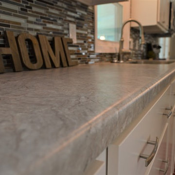 Kokomo, IN. BaileyTown USA, Maple Kitchen and Bathroom