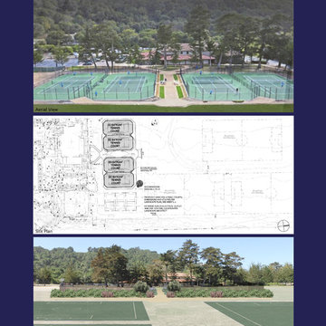 Laguna Blanca School Tennis & Volleyball Courts