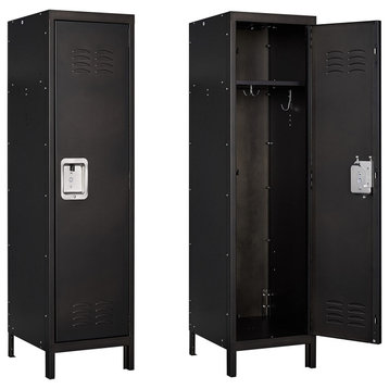 Storage Cabinet, Storage Employees Locker, Steel Locker, Lockable Door, 1 Door