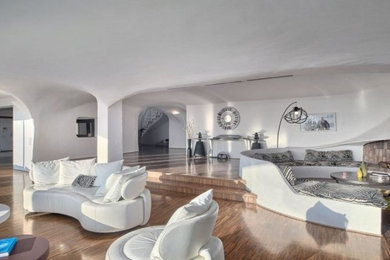 Inspiration for a contemporary living room in Nice.