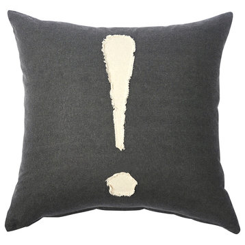 Exclamation Point Decorative Pillow