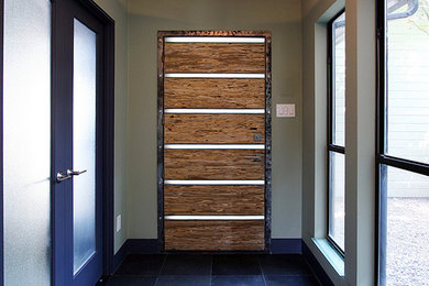 Entryway - modern entryway idea in Austin