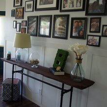 industrial console table