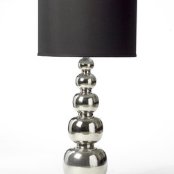 Silver Gourds - Table Lamps