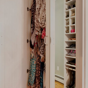 Custom Scarf Cabinet