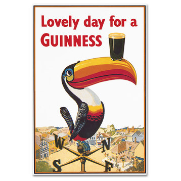 Guinness Brewery 'Lovely Day For A Guinness VIII' Canvas Art, 16"x24"