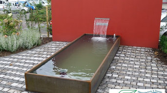 Wasserbeckenbau mit unserem CortPlus-Beckensystem