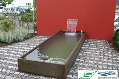 Wasserbeckenbau mit unserem CortPlus-Beckensystem