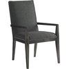 Vantage Upholstered Arm Chair - Black