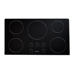 Dacor Renaissance 36" Induction Cooktop Black | RNCT365B - Cooktops