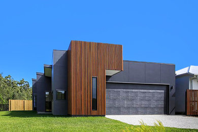 Design ideas for a modern exterior in Sunshine Coast.