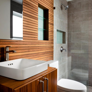 Contemporary Kitchen + Master Bathroom Remodel in Washington, DC
