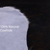 6' 6" X 5' 10" Natural Cowhide Rug C1909
