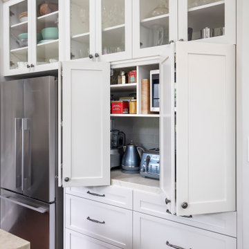 Two Tone Hampton Style Kitchen