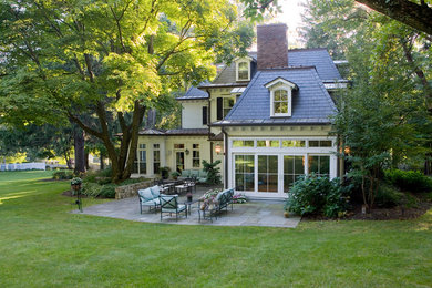 Inspiration for a timeless exterior home remodel in New York