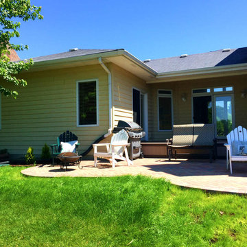 Deck and Patio Combination in Sugar Grove, IL