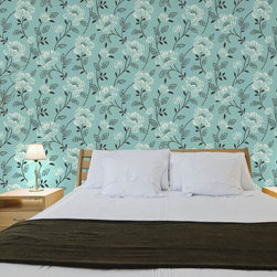New Style - Fanciful Floral Wallpaper RL190601 - Wallpaper