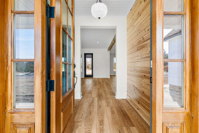 Inspiration for a country home design remodel in Other