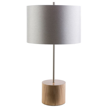 Kingsley Table Lamp, Gray