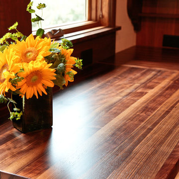 Retro Kitchen and Bathroom Remodel