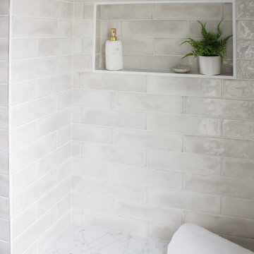Saint Paul | Award Winning Transitional Master Bathroom Remodel