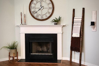Inspiration for a country family room remodel in Other