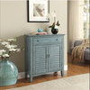 Winchell Console Table, Antique Blue