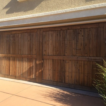 Garage Door Refurbishment- Before