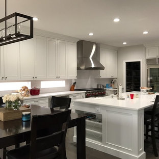 Thornton Contemporary White Kitchen